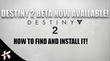 Destiny 2 | BETA PRE-LOAD NOW! - How to Find and Install PS4 / Xbox One!