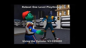 Reboot One Level Playthrough using the Xploder V3 CD9000 for Ps1 :D #Playstation #Sony #Ps1 #Gaming