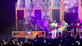 El chaval de la Bachata en el concierto del rey Luis Vargas