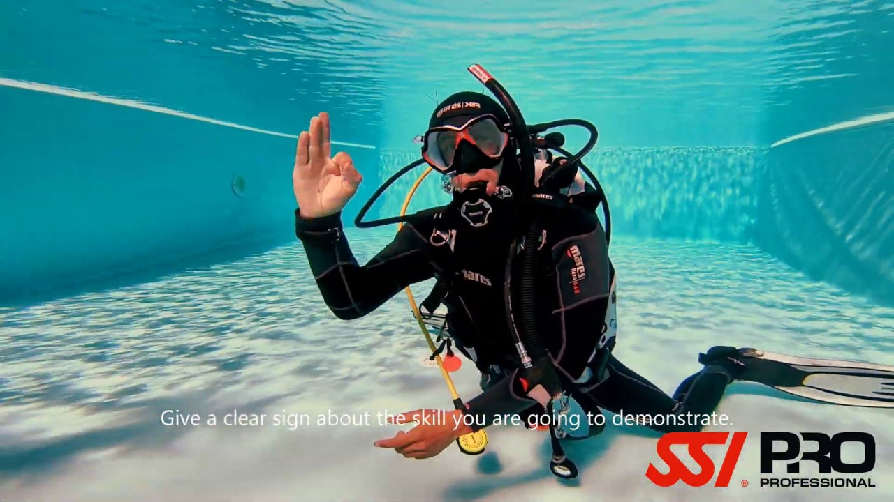 SSI ITC Regulator Clearing Confined Water Presentation | Instructor Trainer Faccio Marco