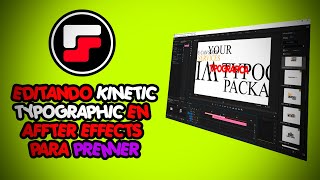 EDITANDO KINETIC TYPOGRAPHY EN AFFTER EFFECTS PARA PREMIER