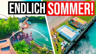 Splashdiving PARTY am Kanal! | FULL SEND übers LEGENDÄRE Gap & TRIPLE Flips!