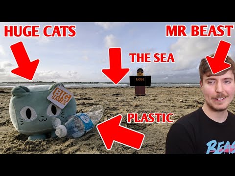 MrBeast + HUGE CATS + Pet Simulator X #TeamSeas