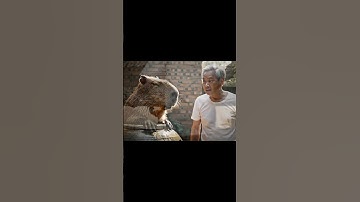 Ông lão và Capybara - Capy trốn trong lu nước ngủ #veo3 #viral #viralvideo #viralshorts