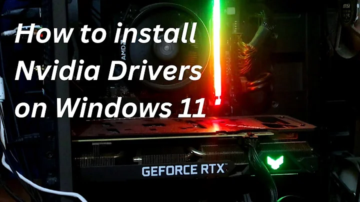 Instale e atualize os drivers da Nvidia no Windows 11