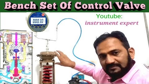 Bench of Control valve