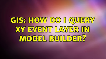 GIS: How do I query XY Event Layer in Model Builder?