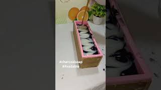 Handmade cold process charcoal soap!