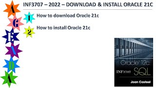 inf3707 - download and install oracle 21c