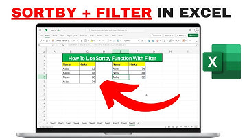 How to Use Sortby Function With Filter In Excel