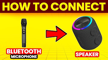 How To Connect Bluetooth Microphone To Speaker (How To Pair And Use Bluetooth Microphone To Speaker)