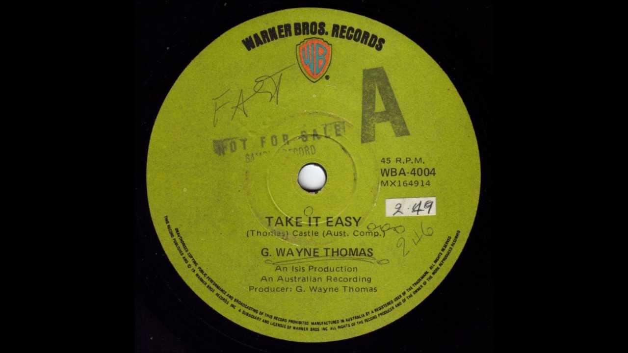 G Wayne Thomas - Take It Easy