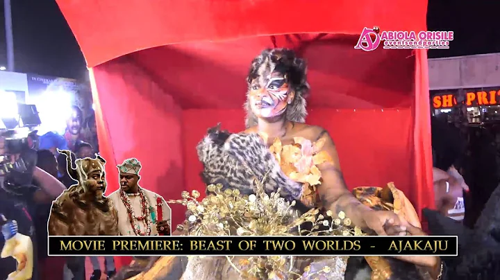 ENIOLA AJAO MAJESTIC GRAND ENTRANCE AT HER MOVIE PREMIERE.