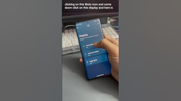 Motorola Edge 40 Peek Display Notification Snel bekijken