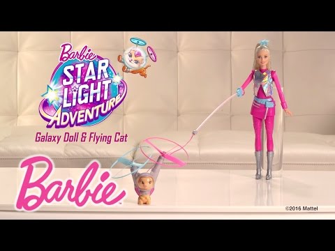 Barbie™ Star Light Adventure Galaxy Barbie® Doll and Flying Cat