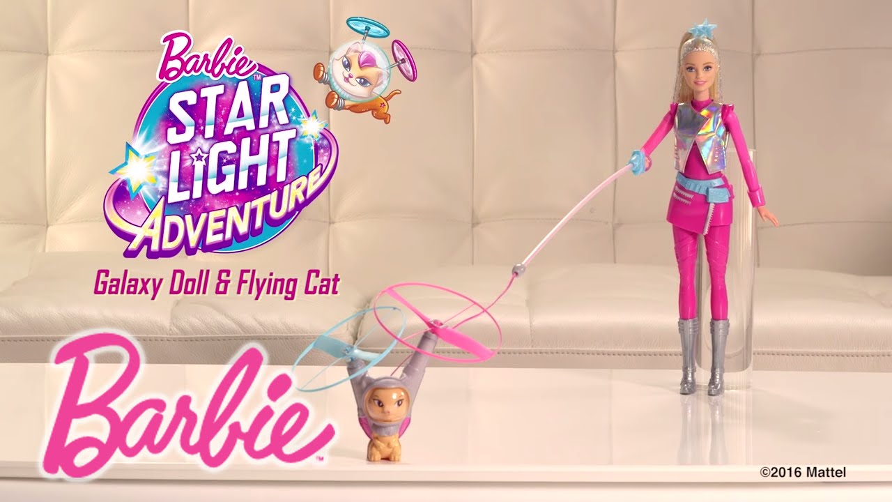 Barbie™ Star Light Adventure Galaxy Barbie® Doll and Flying Cat | Light Adventure | @Barbie YouTube
