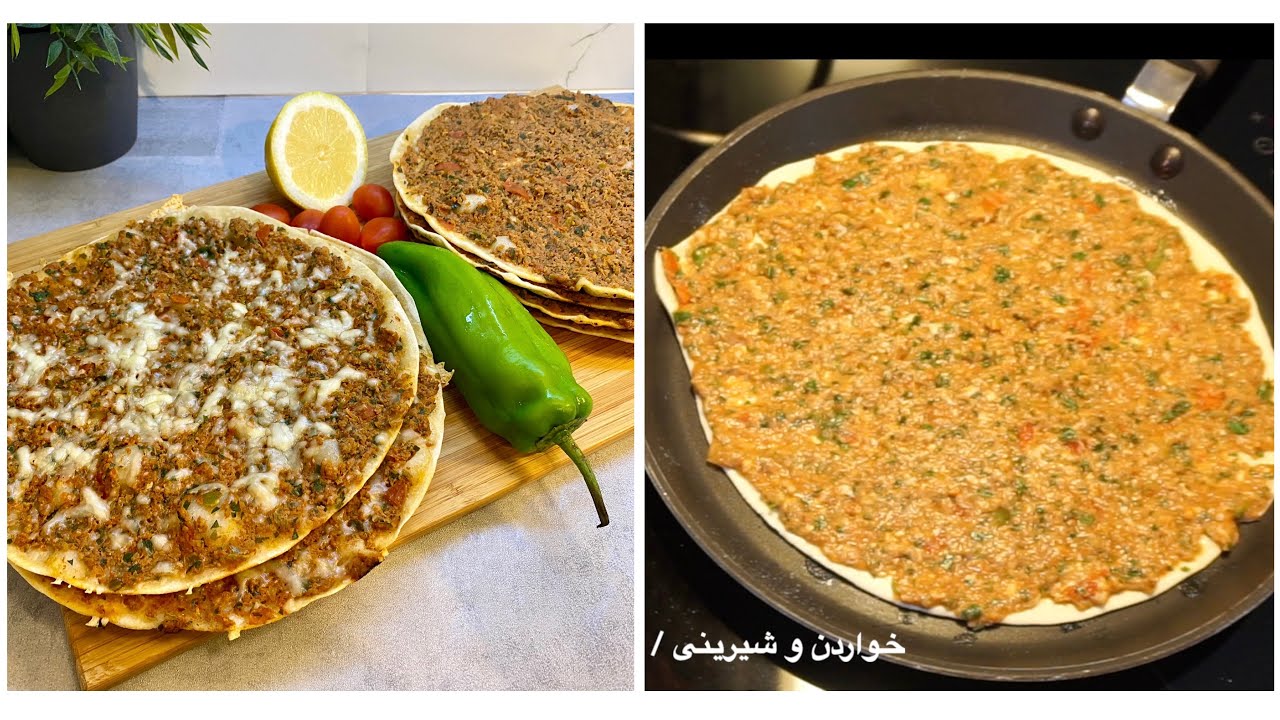 دروستکردنی کولێرە بە قیمە/ لحم بعجین بەبێ فرن لە ناو مەقلی