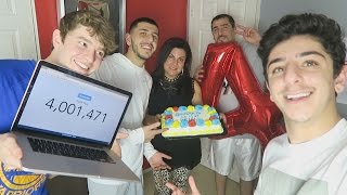 4,000,000 Subscribers Celebration Faze Rug