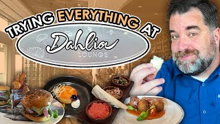 New Menu! Trying Everything at Dahlia Lounge
