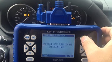 How to program a Range Rover 2014  Remote Key with skp900 key programmer?