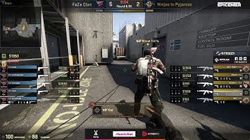 NiP vs FaZe - EPICENTER 2017 Europe Closed Qualifier - map2
