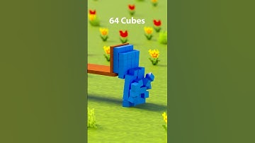 Watch the Cube Explosion Happen #scaling #cubes #shorts