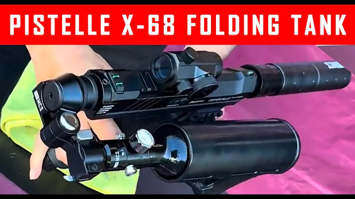  Pistelle X-68 Folding Air Buttstock Adapter Gen3 Locking Mechanism #mcs