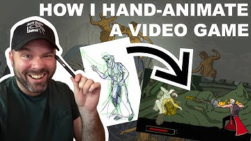 How I animate a video game...by hand!