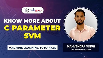 What is C Parameter SVM | Support Vector Machine | SVM | Machine Learning Tutorials | Codegnan