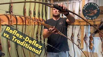 Reflex-Deflex Longbow vs. Traditional Longbow