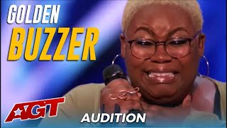 Cristina Rae: From Pregnant and Homeless Now She's Going For Her DREAM - Gets Heidi's GOLDEN BUZZER!