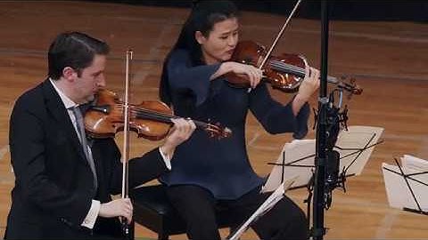 The Rosamunde String Quartet plays Mendelssohn Quartet No. 6 in f minor: I. Allegro vivace assai