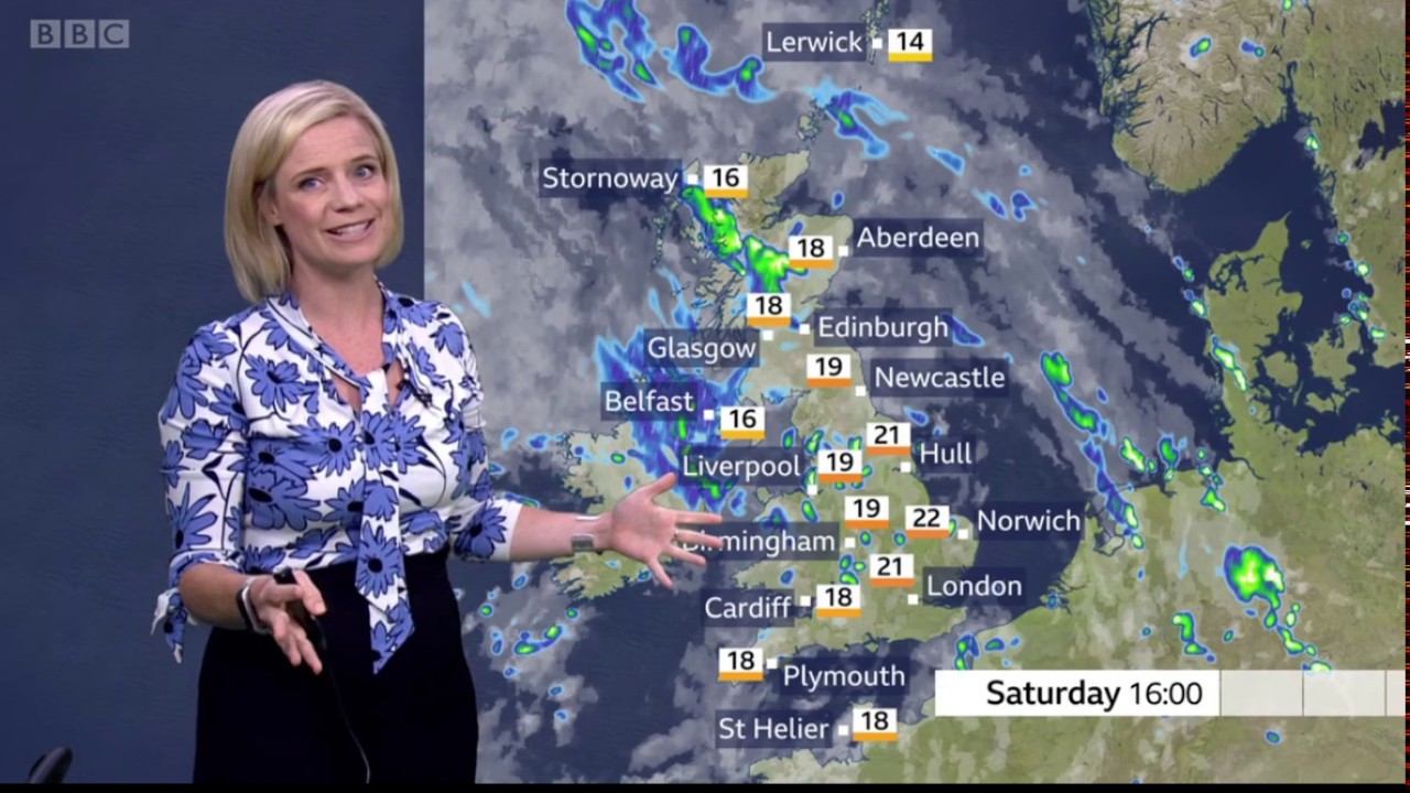 Sarah KeithLucas BBC Weather (26th June 2020) HD [60 FPS] YouTube