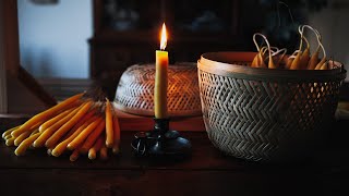 Turning ten pounds of beeswax into dipped candles by A Wooden Nest 34,135 views 2 years ago 10 minutes, 25 seconds