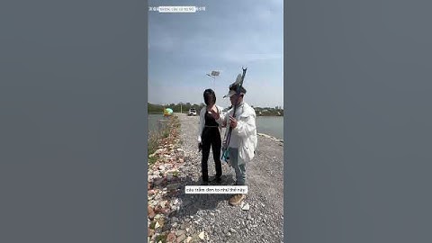 anh cần thủ may mắn và bà chủ tiệm rạp hóa xinh đẹp đi câu cá  và cái kết #fishing #cauca #short