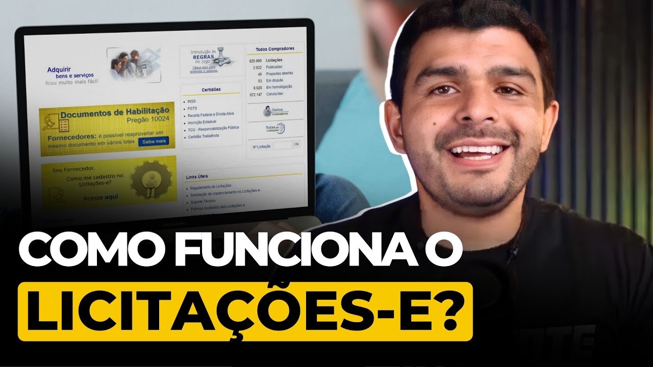 COMO FUNCIONA O LICITAÇÕES-E? - YouTube