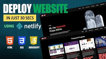 How to Host a Website on Netlify for FREE | Easiest Method Ever!