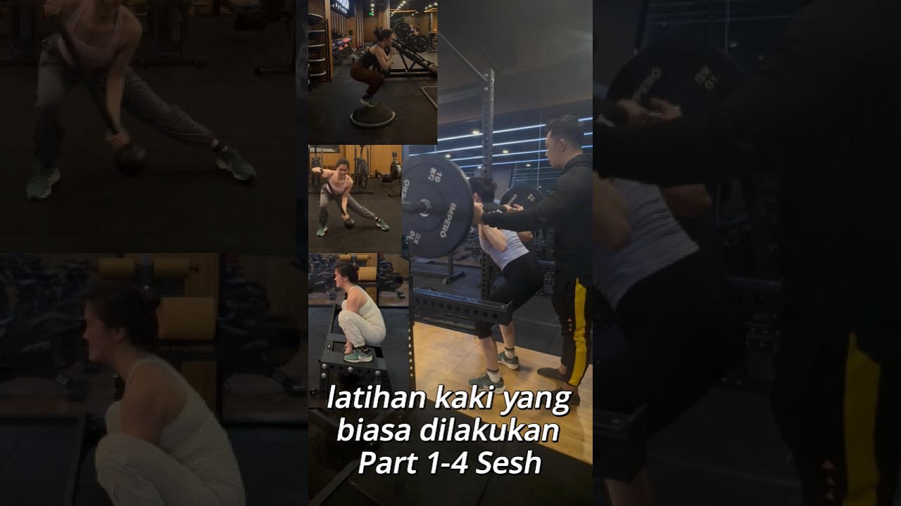 latihan kaki yang biasa dilakukan digym 1 4
