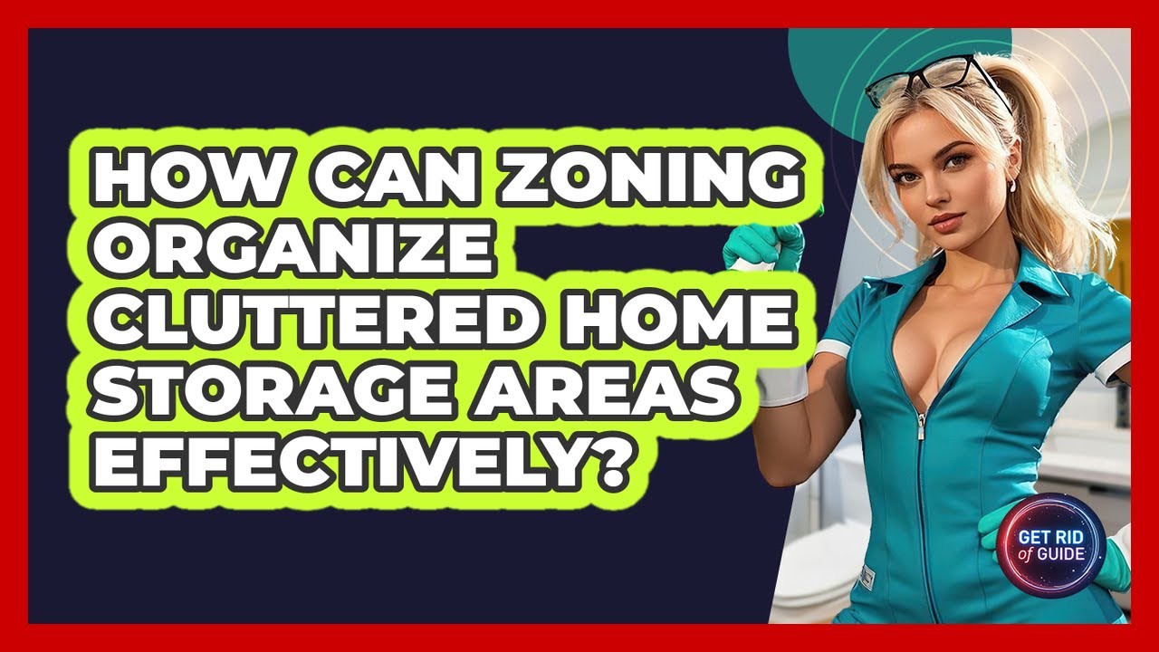 How Can Zoning Organize Cluttered Home Storage Areas Effectively? - Get Rid Of Guide