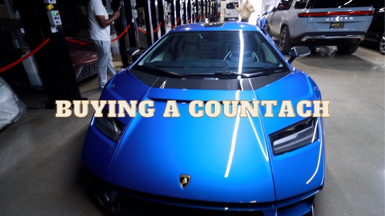 BUYING A 5,000,000 COUNTACH YouTube