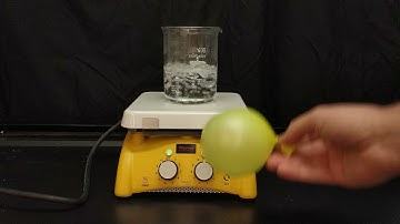 Gas Laws: Temperature Vs. Volume; Charles law demo