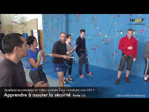 Serge Testevuide : Atelier de pratique escalade (partie « pratique ») – Vidéo 1/6