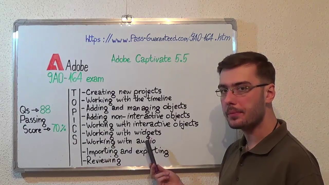 9A0-164 - Adobe Pass-Guaranteed.com Reviews Test