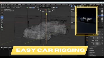 How to Rig car without any addons in blender.