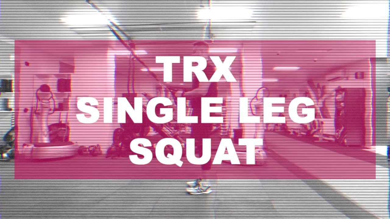 hamstring workouts for runners How to do a TRX Single Leg Squat | 25 Gym Moves In 25 Days | DAY 21