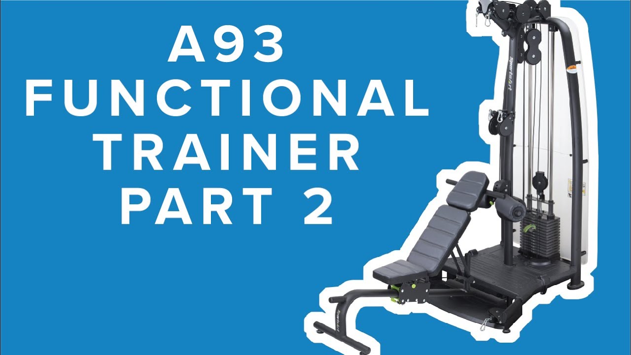 SportsArt A93 Functional Trainer Exercise Instruction Part 2 of 2