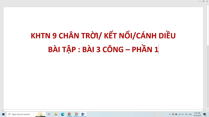 Giải bài tập vật lý 10 bài 15 năm 2024