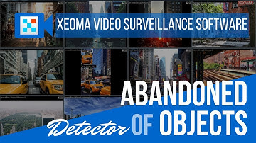 Detector of Abandoned Objects in Xeoma Video Surveillance Software