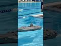 Tiny aircraft carrier launching jets in a public swimming pool. #rcboat #aircraftcarrier #shorts