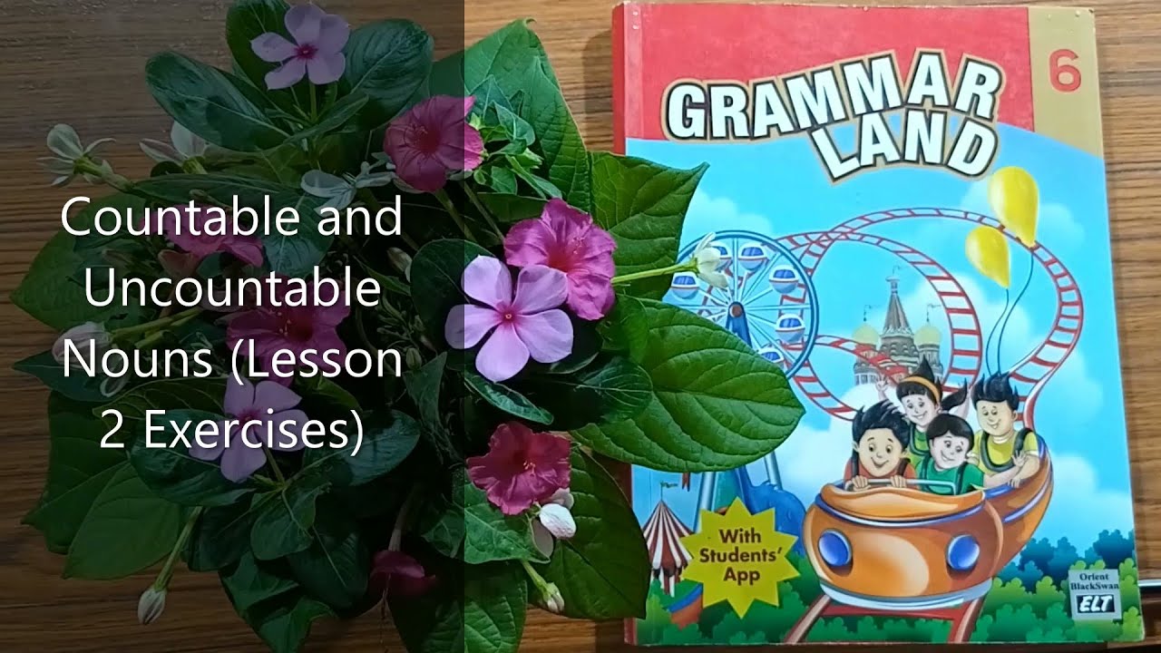 Class 6 (Grammar Land) Countable and Uncountable Nouns (Lesson 2